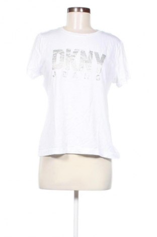 Damski T-shirt DKNY Jeans, Rozmiar M, Kolor Biały, Cena 111,99 zł