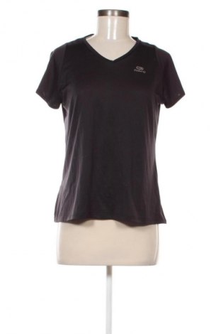 Damski T-shirt Decathlon, Rozmiar L, Kolor Czarny, Cena 45,99 zł