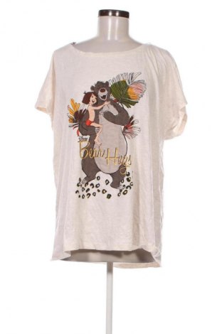Damen T-Shirt Disney, Größe XL, Farbe Ecru, Preis 11,99 €