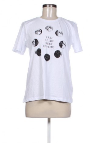 Γυναικείο t-shirt Even&Odd, Μέγεθος L, Χρώμα Λευκό, Τιμή 14,43 €