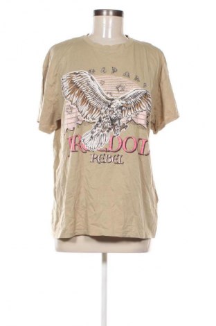 Damen T-Shirt Fb Sister, Größe M, Farbe Beige, Preis 11,99 €