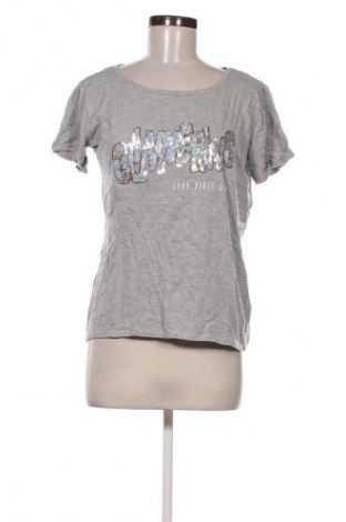 Γυναικείο t-shirt Flame, Μέγεθος S, Χρώμα Γκρί, Τιμή 10,99 €