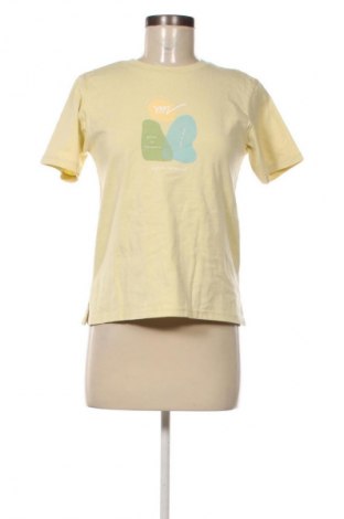 Damski T-shirt Giordano, Rozmiar S, Kolor Beżowy, Cena 55,99 zł