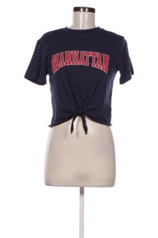 Damski T-shirt H&M, Rozmiar S, Kolor Niebieski, Cena 55,99 zł
