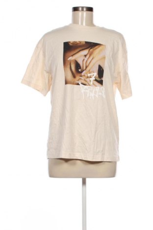 Tricou de femei H&M Divided, Mărime S, Culoare Ecru, Preț 57,99 Lei