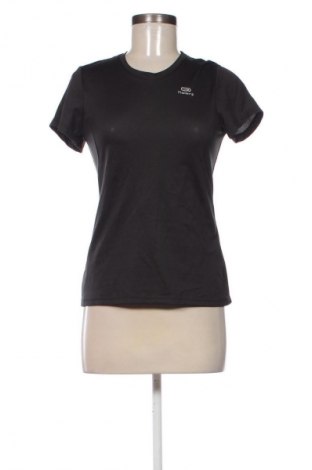 Damski T-shirt Kalenji, Rozmiar S, Kolor Czarny, Cena 45,99 zł