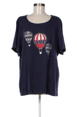 Damen T-Shirt Karen Scott, Größe 3XL, Farbe Blau, Preis € 8,77