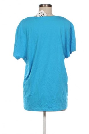 Damski T-shirt Laura Torelli, Rozmiar XXL, Kolor Niebieski, Cena 55,99 zł