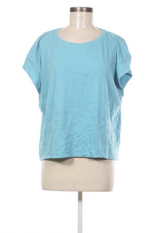 Damski T-shirt Laura Torelli, Rozmiar XL, Kolor Niebieski, Cena 22,99 zł
