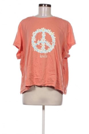 Damski T-shirt Levi's, Rozmiar 3XL, Kolor Popielaty róż, Cena 88,99 zł