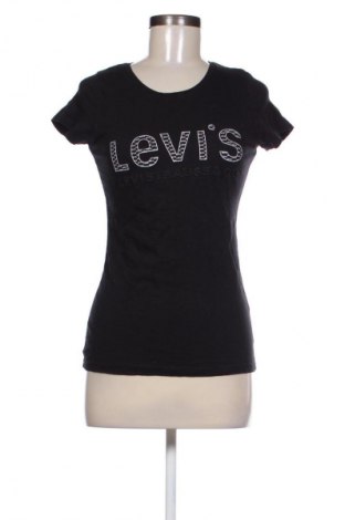 Дамска тениска Levi's, Размер M, Цвят Черен, Цена 27,99 лв.