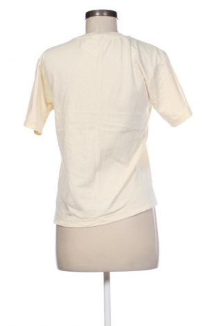 Γυναικείο t-shirt Monki, Μέγεθος M, Χρώμα Εκρού, Τιμή 9,21 €
