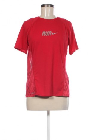 Дамска тениска Nike, Размер M, Цвят Червен, Цена 27,99 лв.