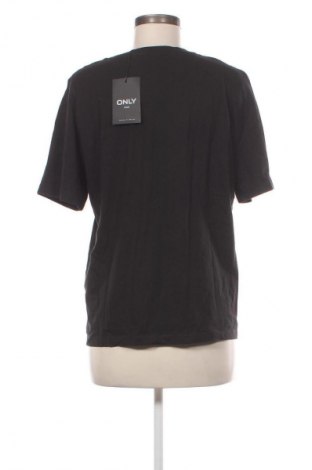 Γυναικείο t-shirt ONLY, Μέγεθος XL, Χρώμα Μαύρο, Τιμή 19,99 €