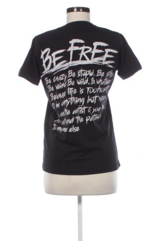Γυναικείο t-shirt Pause Jeans, Μέγεθος S, Χρώμα Μαύρο, Τιμή 9,21 €