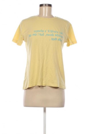 Dámske tričko Pull&Bear, Veľkosť S, Farba Žltá, Cena  8,70 €