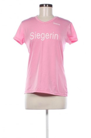Damen T-Shirt Reebok, Größe M, Farbe Rosa, Preis 14,62 €