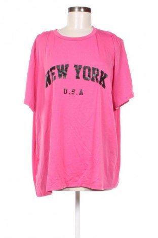Damen T-Shirt SHEIN, Größe 4XL, Farbe Rosa, Preis € 4,99