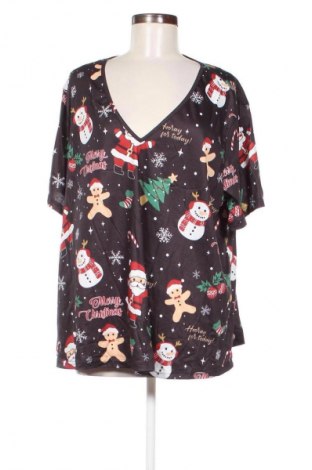 Damski T-shirt SHEIN, Rozmiar XXL, Kolor Kolorowy, Cena 55,99 zł