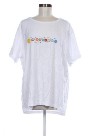 Damen T-Shirt SHEIN, Größe 4XL, Farbe Weiß, Preis € 4,99
