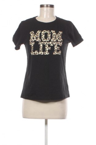 Γυναικείο t-shirt SHEIN, Μέγεθος M, Χρώμα Μαύρο, Τιμή 10,99 €