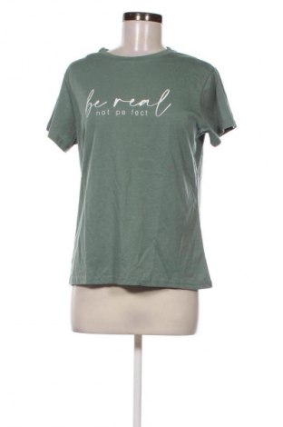 Damski T-shirt SHEIN, Rozmiar L, Kolor Zielony, Cena 55,99 zł