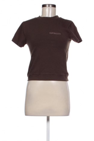 Damen T-Shirt Sinsay, Größe XL, Farbe Braun, Preis 14,32 €
