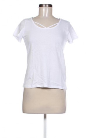 Γυναικείο t-shirt Sinsay, Μέγεθος S, Χρώμα Λευκό, Τιμή 14,32 €