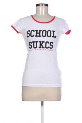 Tricou de femei Sinsay, Mărime S, Culoare Alb, Preț 73,68 Lei