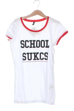 Γυναικείο t-shirt Sinsay, Μέγεθος XS, Χρώμα Λευκό, Τιμή 14,32 €