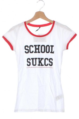 Γυναικείο t-shirt Sinsay, Μέγεθος XS, Χρώμα Λευκό, Τιμή 14,32 €