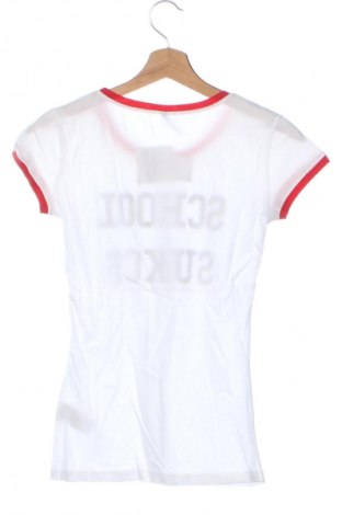 Γυναικείο t-shirt Sinsay, Μέγεθος XS, Χρώμα Λευκό, Τιμή 14,32 €