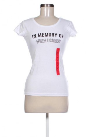 Tricou de femei Sinsay, Mărime S, Culoare Alb, Preț 73,68 Lei