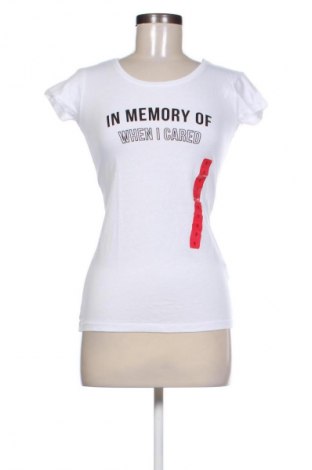 Tricou de femei Sinsay, Mărime S, Culoare Alb, Preț 73,68 Lei