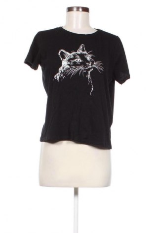 Damen T-Shirt Sinsay, Größe M, Farbe Schwarz, Preis 8,70 €