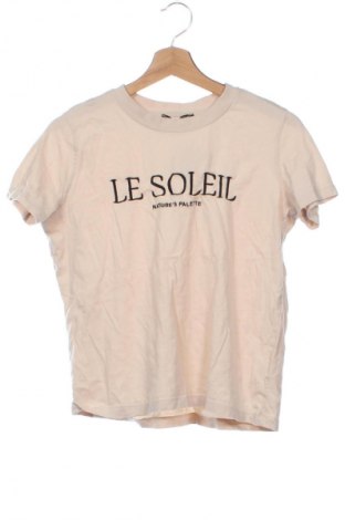 Damen T-Shirt Sinsay, Größe XS, Farbe Beige, Preis 8,70 €