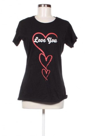 Damski T-shirt Spread Shirt, Rozmiar L, Kolor Czarny, Cena 55,99 zł