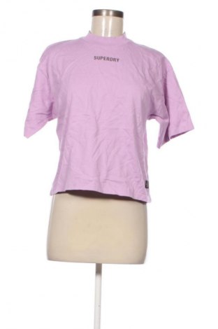 Tricou de femei Superdry, Mărime S, Culoare Mov, Preț 61,99 Lei