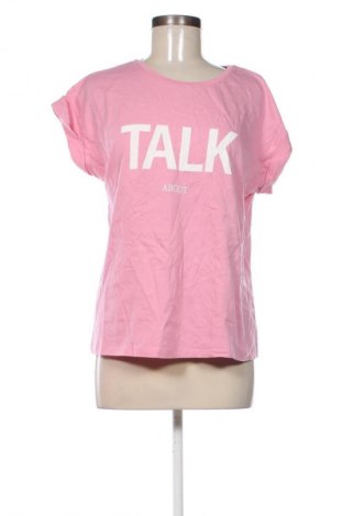Damen T-Shirt Talk About, Größe M, Farbe Mehrfarbig, Preis € 12,99