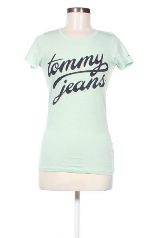 Dámske tričko Tommy Jeans, Veľkosť S, Farba Zelená, Cena  19,95 €