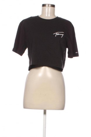 Damski T-shirt Tommy Jeans, Rozmiar L, Kolor Czarny, Cena 111,99 zł