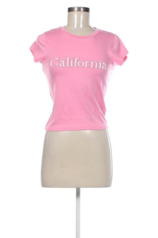 Damski T-shirt Valley Girl, Rozmiar S, Kolor Różowy, Cena 22,99 zł
