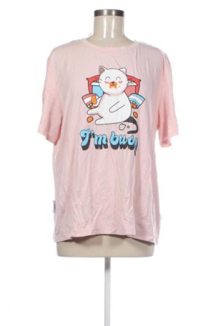 Γυναικείο t-shirt Unbranded, Μέγεθος L, Χρώμα Ρόζ , Τιμή 10,99 €