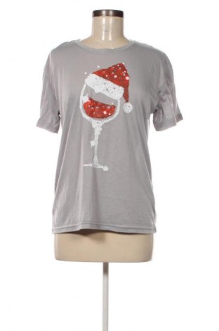 Γυναικείο t-shirt Unbranded, Μέγεθος L, Χρώμα Γκρί, Τιμή 10,99 €