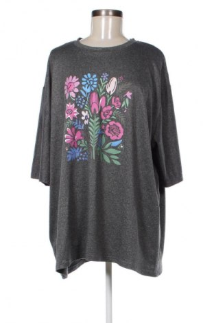 Damen T-Shirt Unbranded, Größe 5XL, Farbe Grau, Preis 15,44 €