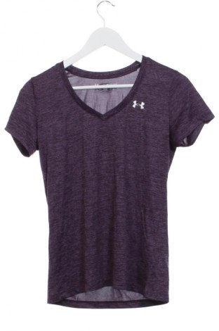 Дамска тениска Under Armour, Размер XS, Цвят Лилав, Цена 11,99 лв.