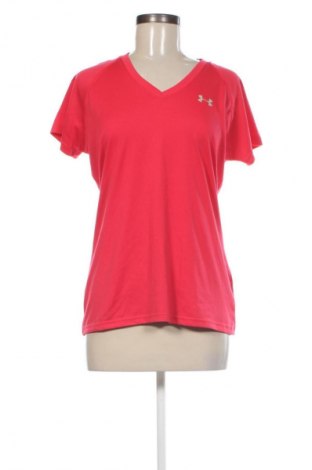 Damski T-shirt Under Armour, Rozmiar M, Kolor Czerwony, Cena 88,99 zł