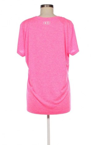 Γυναικείο t-shirt Under Armour, Μέγεθος XL, Χρώμα Ρόζ , Τιμή 17,99 €