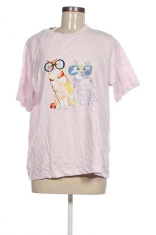 Damski T-shirt Uniqlo, Rozmiar XXL, Kolor Różowy, Cena 59,99 zł