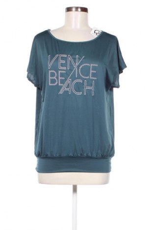 Γυναικείο t-shirt Venice Beach, Μέγεθος M, Χρώμα Πράσινο, Τιμή 12,99 €